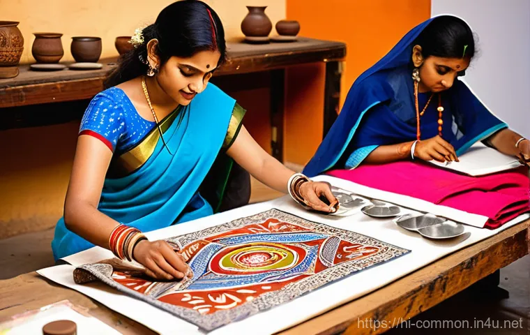 문화 상식 - **A joyful multi-generational Indian family celebrating a festival.**
    A vibrant, warmly lit scen...